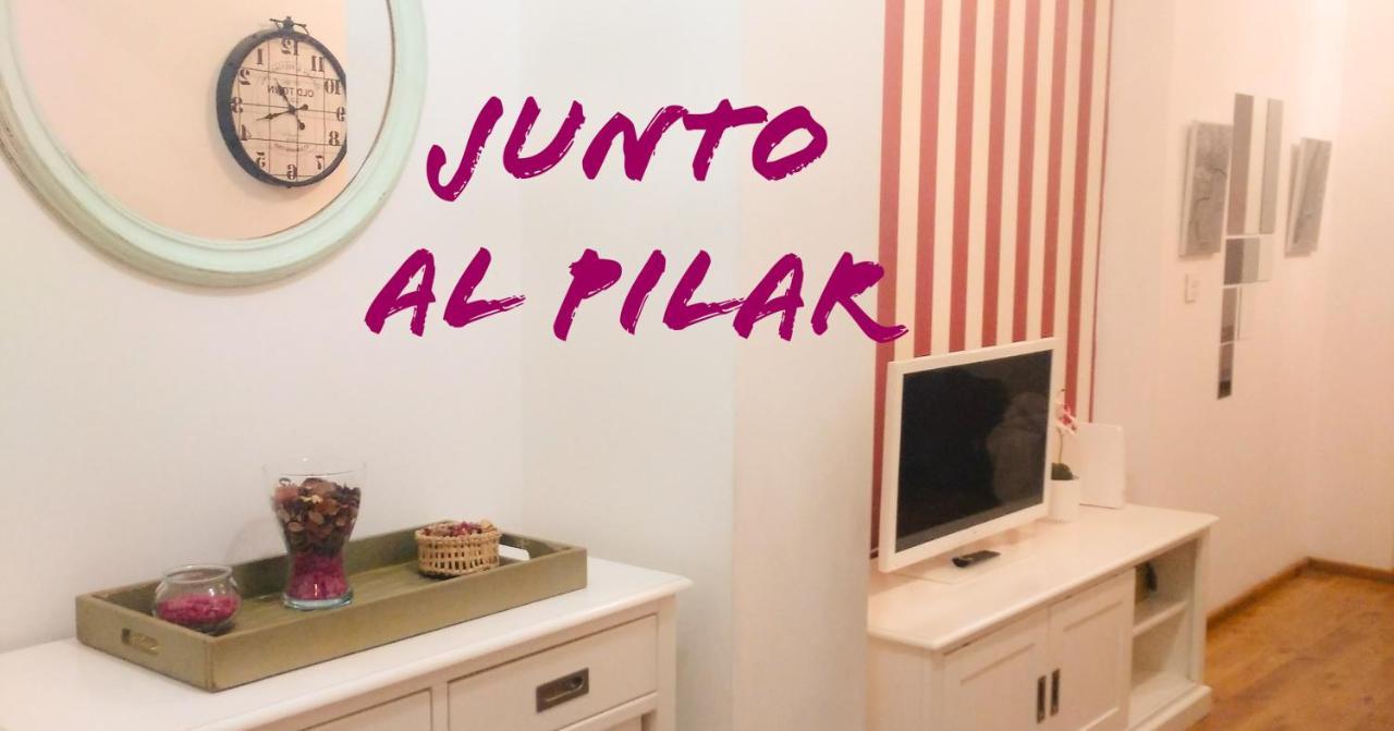 Junto Al Pilar Apartment Zaragoza Bagian luar foto
